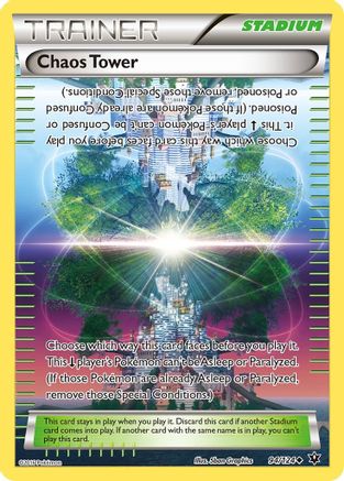 Chaos Tower 094/124 - XY Fates Collide