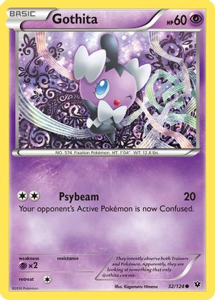Gothita 032/124 - XY Fates Collide