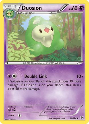 Duosion 034/124 - XY Fates Collide