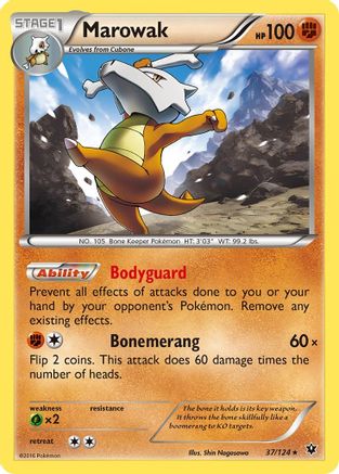 Marowak 037/124 - XY Fates Collide