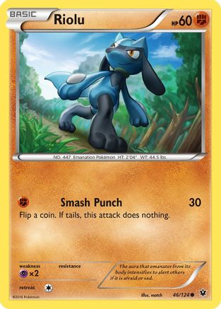 Riolu 046/124 - XY Fates Collide