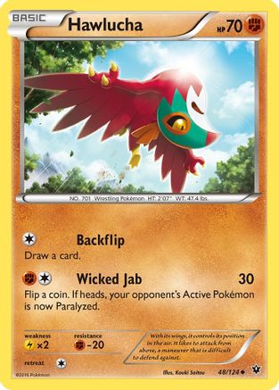 Hawlucha 048/124 - XY Fates Collide