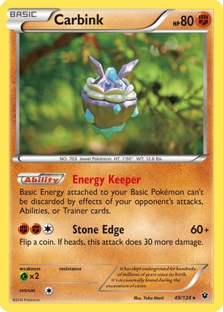 Carbink 049/124 - XY Fates Collide