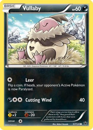 Vullaby 057/124 - XY Fates Collide