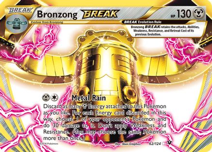 Bronzong BREAK 062/124 - XY Fates Collide Holofoil