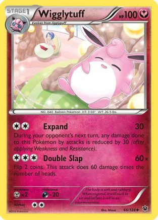 Wigglytuff 066/124 - XY Fates Collide