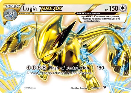 Lugia BREAK 079/124 - XY Fates Collide Holofoil