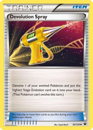 Devolution Spray 095/124 - XY Fates Collide Reverse Holofoil