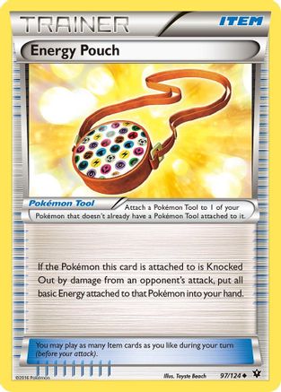 Energy Pouch 097/124 - XY Fates Collide Reverse Holofoil