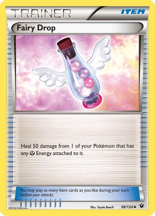 Fairy Drop 099/124 - XY Fates Collide Reverse Holofoil