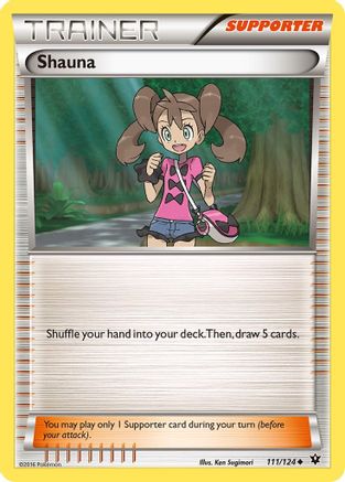 Shauna 111/124 - XY Fates Collide Reverse Holofoil
