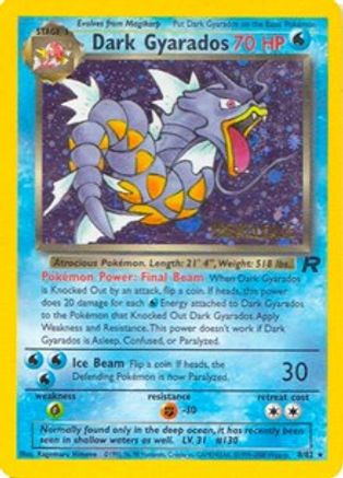 Dark Gyarados (Prerelease) 008/82 - WoTC Promo Holofoil