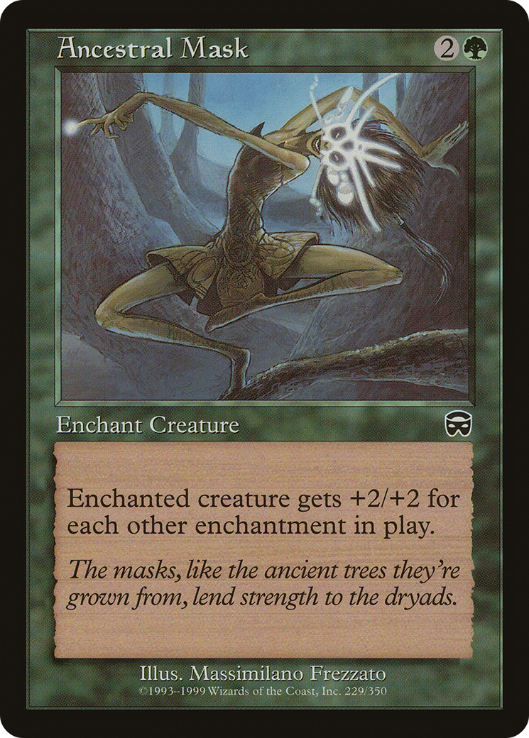 Ancestral Mask (MMQ-229) - Mercadian Masques Foil