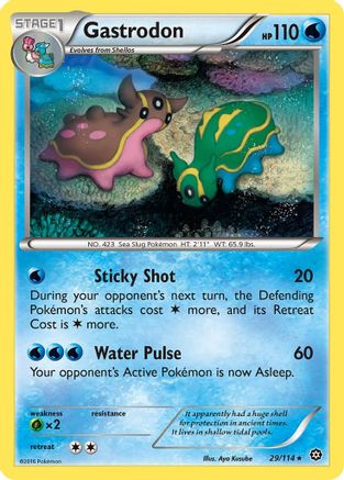 Gastrodon 029/114 - XY Steam Siege