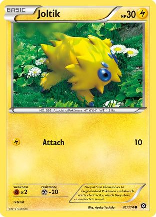 Joltik 041/114 - XY Steam Siege Reverse Holofoil