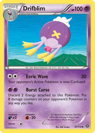 Drifblim 047/114 - XY Steam Siege
