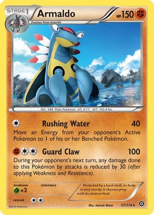 Armaldo 057/114 - XY Steam Siege