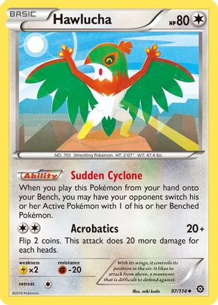 Hawlucha 097/114 - XY Steam Siege