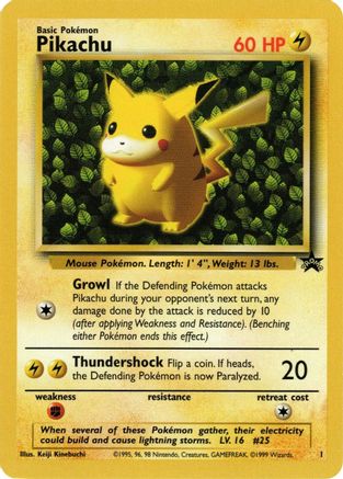 Pikachu 001/53 - WoTC Promo