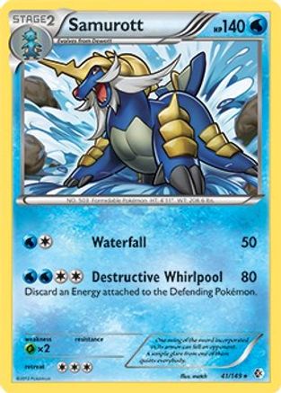 Samurott (BW Boundaries Crossed) 041/149 - Deck Exclusives