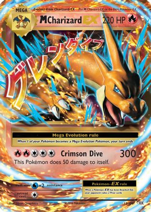 M Charizard EX 013/108 - XY Evolutions Holofoil