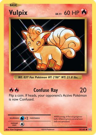Vulpix 014/108 - XY Evolutions