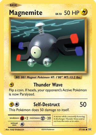 Magnemite 037/108 - XY Evolutions