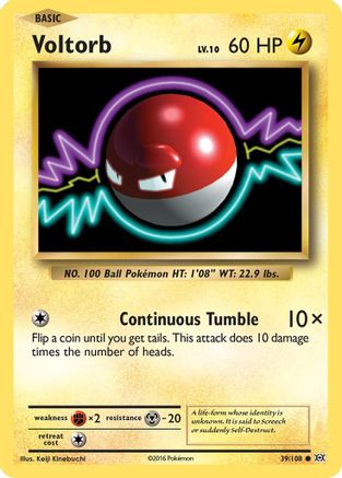 Voltorb 039/108 - XY Evolutions