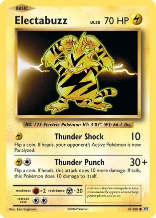 Electabuzz 041/108 - XY Evolutions