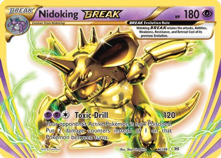 Nidoking BREAK 046/108 - XY Evolutions Holofoil