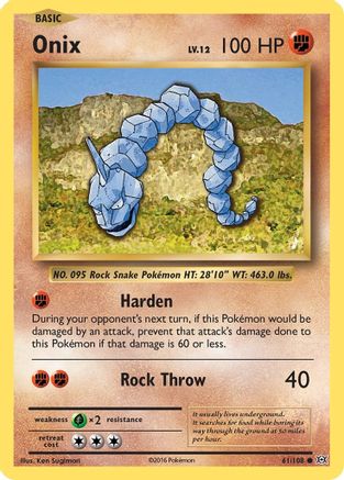 Onix 061/108 - XY Evolutions