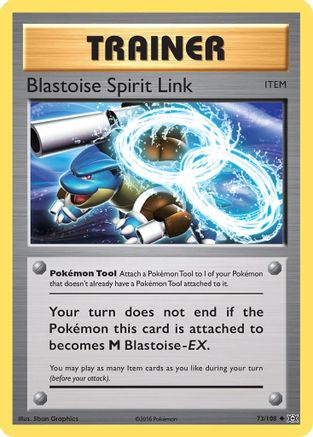 Blastoise Spirit Link 073/108 - XY Evolutions Reverse Holofoil