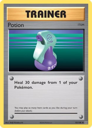 Potion 083/108 - XY Evolutions
