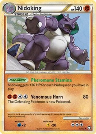Nidoking 006/102 - Deck Exclusives