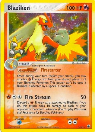 Blaziken (Holo) 003 - EX Battle Stadium Holofoil