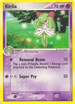 Kirlia 034 - EX Battle Stadium
