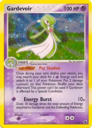 Gardevoir (Holo) 007 - EX Battle Stadium Holofoil