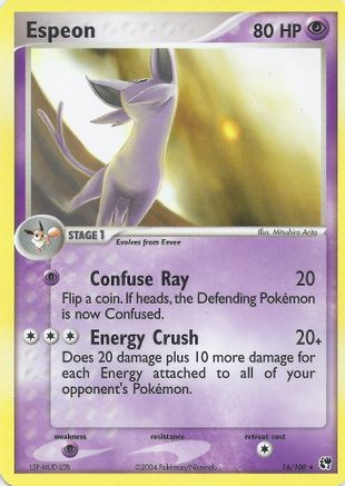 Espeon 016 - EX Battle Stadium