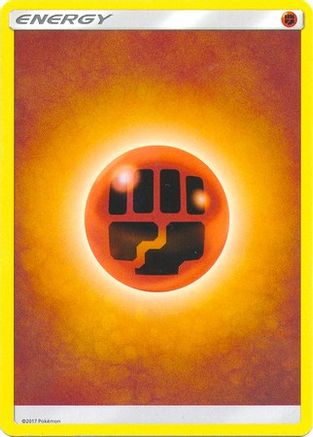 Fighting Energy (2017 Unnumbered) 169/149 - SM Base Set