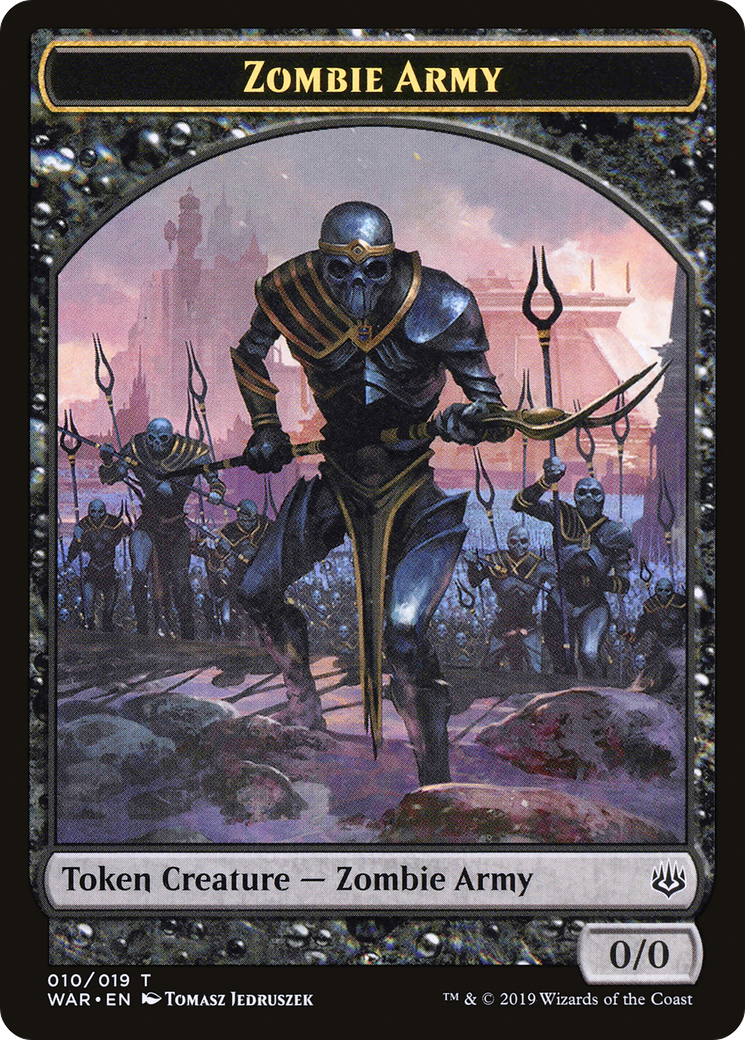 Zombie Army (WAR-010) - War of the Spark Tokens