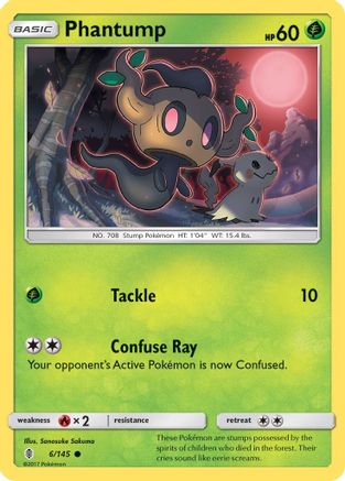 Phantump 006/145 - SM Guardians Rising Reverse Holofoil