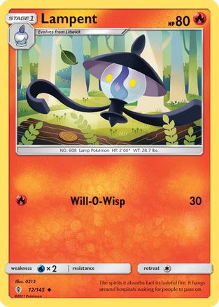 Lampent 012/145 - SM Guardians Rising