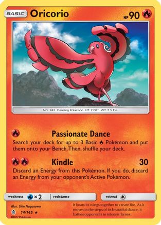 Oricorio 014/145 - SM Guardians Rising