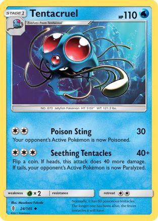 Tentacruel 024/145 - SM Guardians Rising