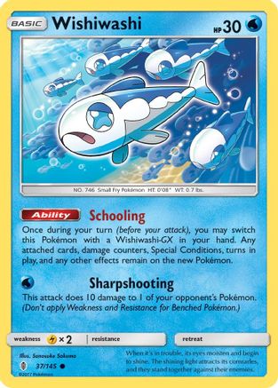 Wishiwashi 037/145 - SM Guardians Rising Reverse Holofoil