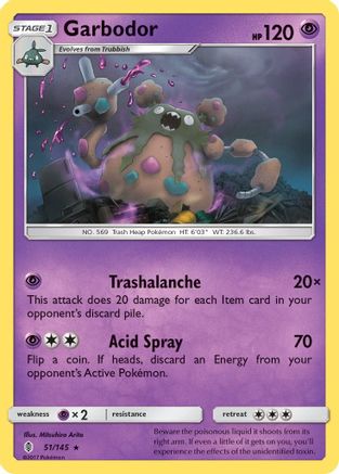 Garbodor 051/145 - SM Guardians Rising