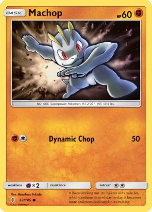 Machop 063/145 - SM Guardians Rising