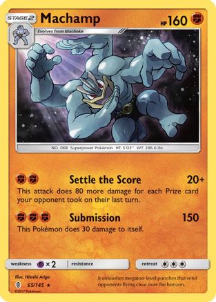 Machamp 065/145 - SM Guardians Rising Holofoil