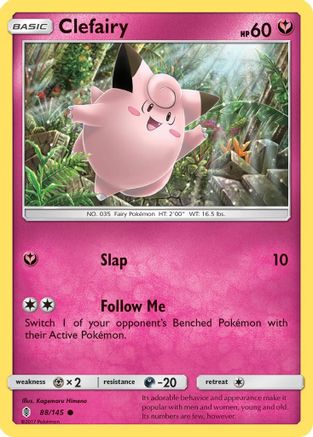 Clefairy 088/145 - SM Guardians Rising Reverse Holofoil