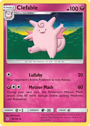 Clefable 089/145 - SM Guardians Rising